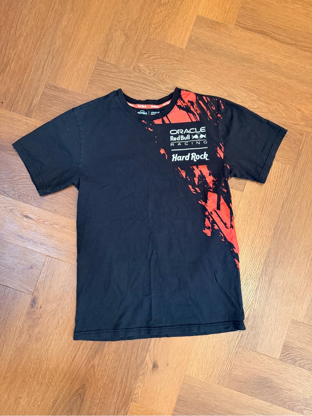 Hard Rock x Oracle Red Bull Racing F1 Graphic T-Shirt Black Small